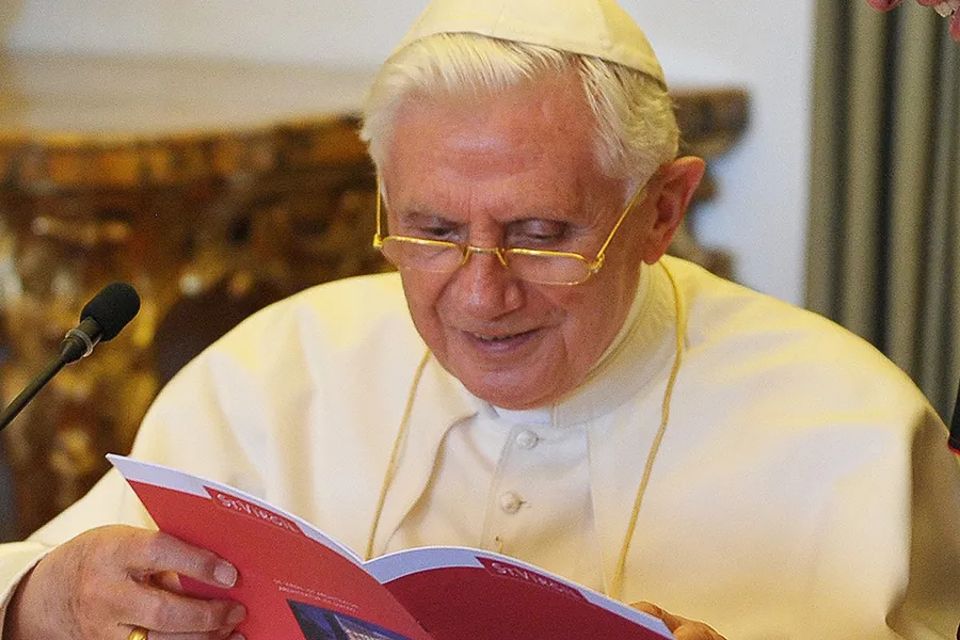 Pope Benedict XVI on Aug. 28, 2010. | L'Osservatore Romano.