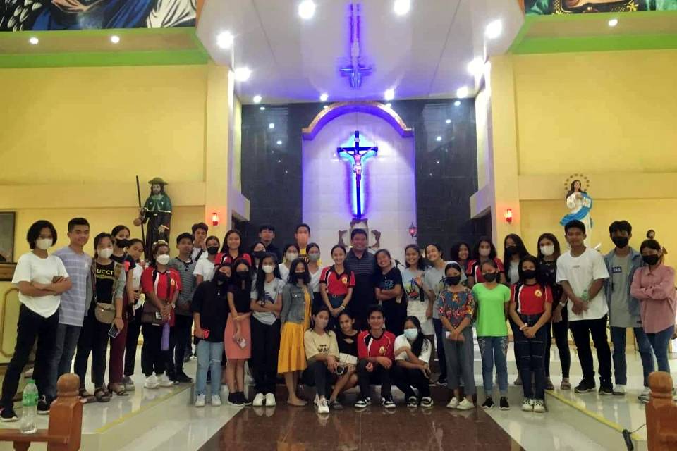 San Roque Parish Malabog formation PSK, PSB, SoCCom, LCM Ministries