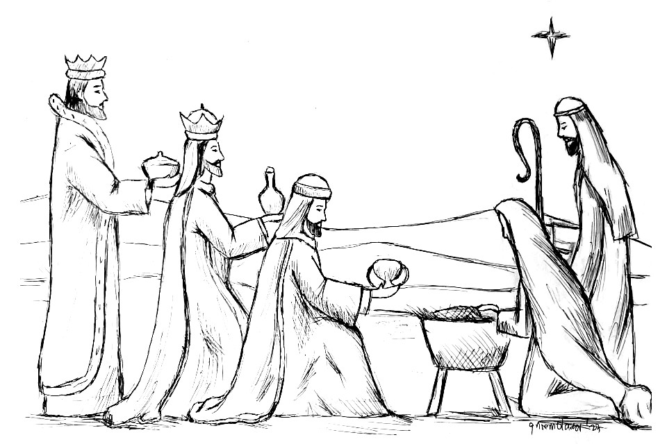 editorial cartoon epiphany 3 three kings magi by glenn remolador