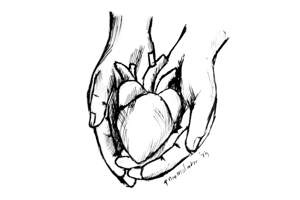 editorial cartoon heart month by Glenn Remolador