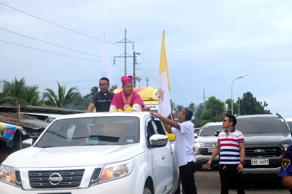 Pastoral visit of Most Rev. Abel C. Apigo, DD at San Isidro Labrador Parish DavOr