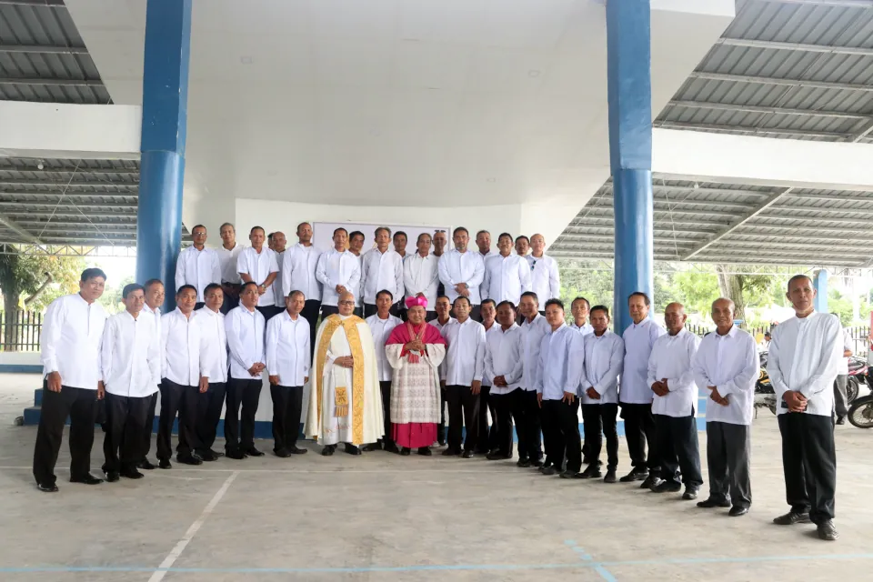 Pastoral visit of Most Rev. Abel C. Apigo, DD at San Isidro Labrador Parish DavOr