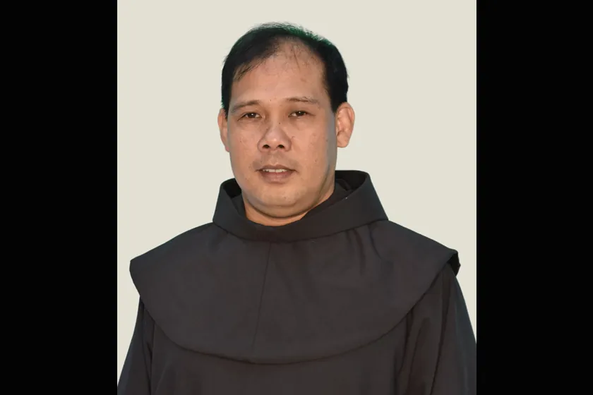 Fr. Renee Dean, the newly elected and first minister provincial of the Province of San Antonio de Padua-Philippines.