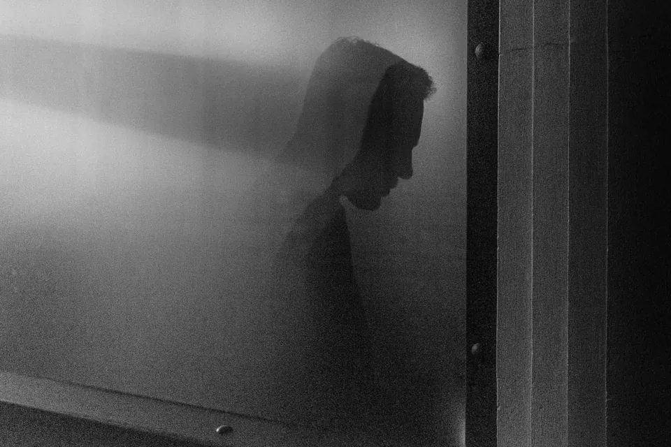 Rene Bohmer stock photo of a man silhouette