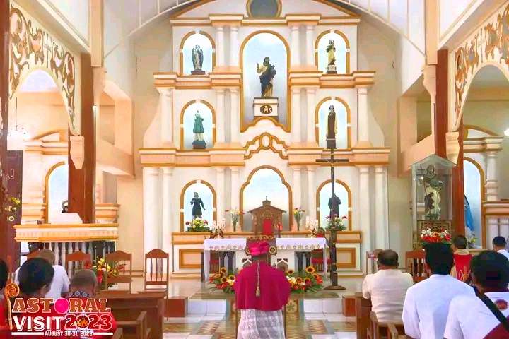 Bp Apigo Pastoral Visit at San Salvador del Mundo Church 2023