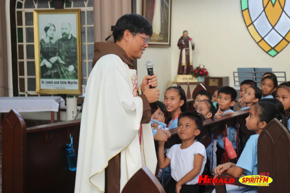 Children’s Mass in honor of St. Therese of the Child Jesus in Carmelite Monastery 2023