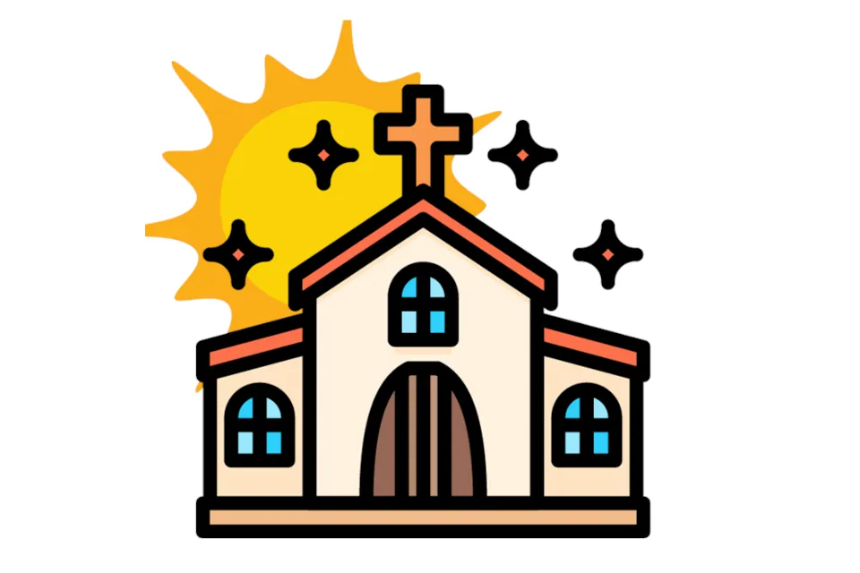 stock illustration of a Church