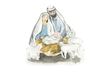 Holy Family illustration