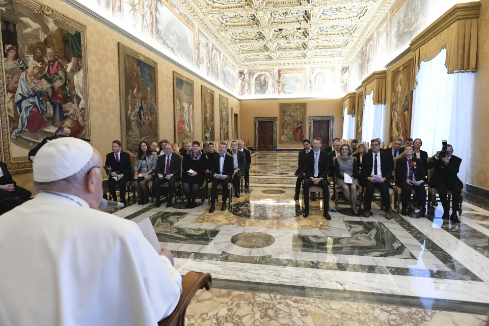 Pope Francis with the Society of Catholic Publicists of Germany
