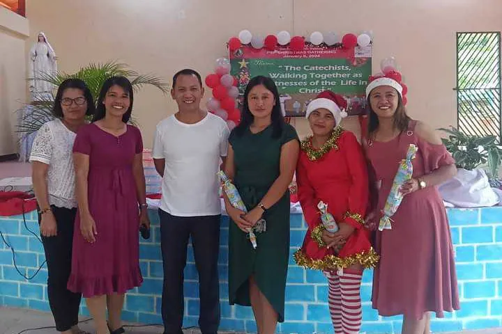 San Roque Parish Malabog Catechists Christmas party Jan 2024