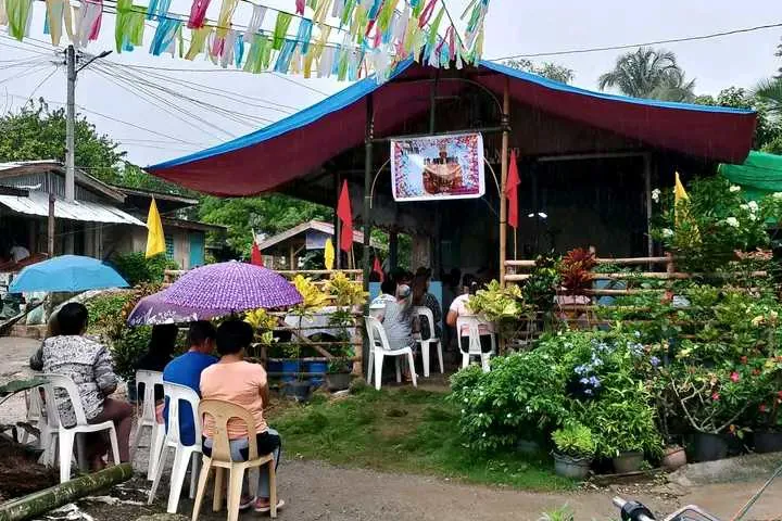 50th fiesta Santo Niño GKK at Sitio Balagbag, Malabog