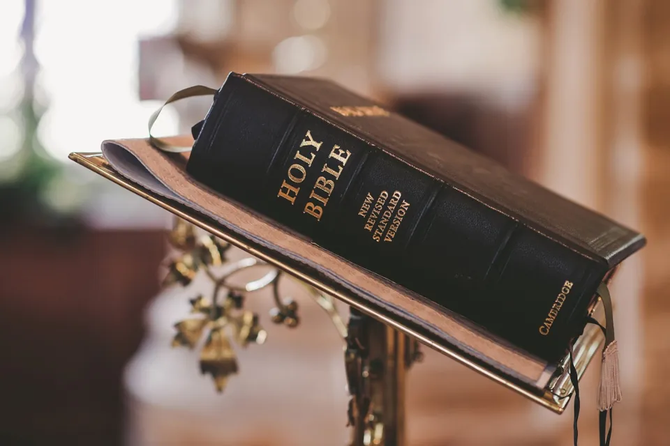 The Bible stock photo by stempow from Pixabay