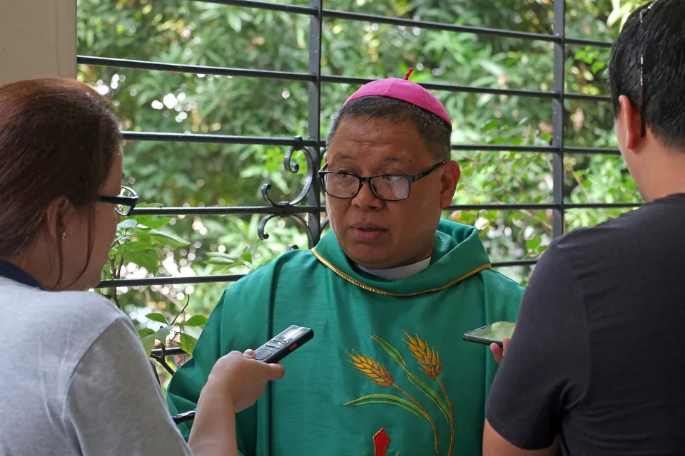 Bishop Oscar Jaime Florencio of the Military Ordinariate of the Philippines.