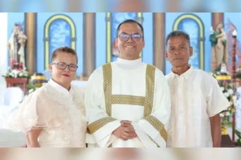 Rev. Junryl Ma. D. Meking ordination at St. Justin Maria Russolillo Quasi Parish, 2025