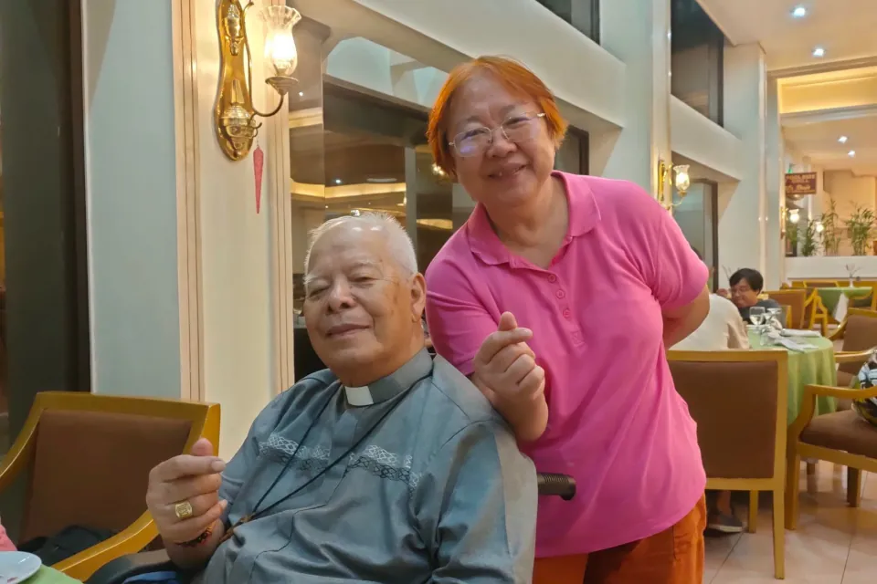 Dr Marilyn Lim with Abp Capalla