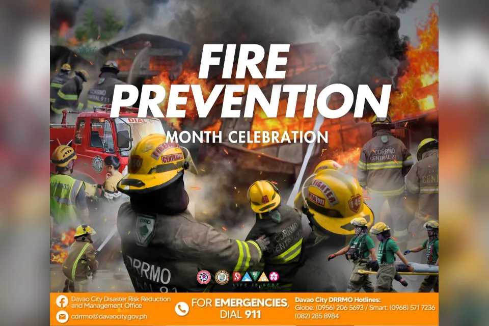 Fire prevention month 2025 Davao City