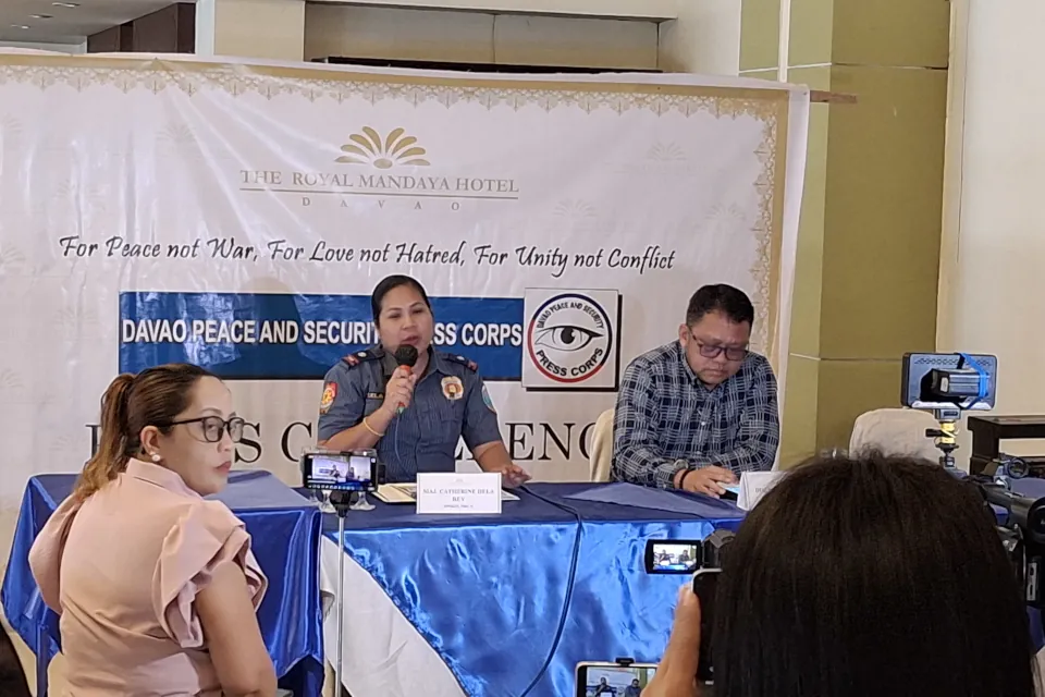 Security for Holy Week Maj Christine Del Rey