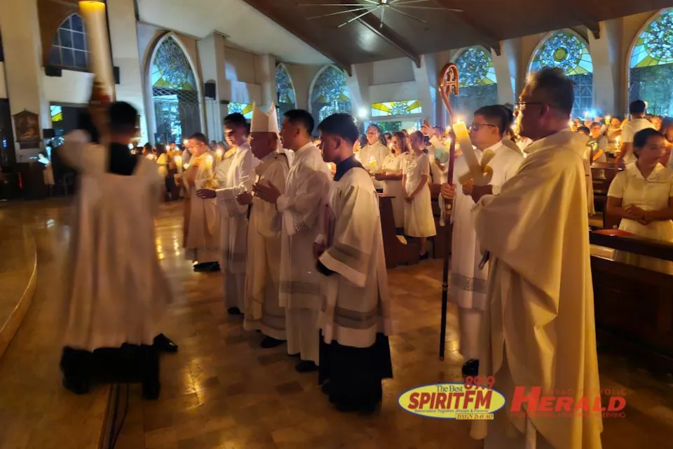 San Pedro Cathedral Easter Vigil 2025