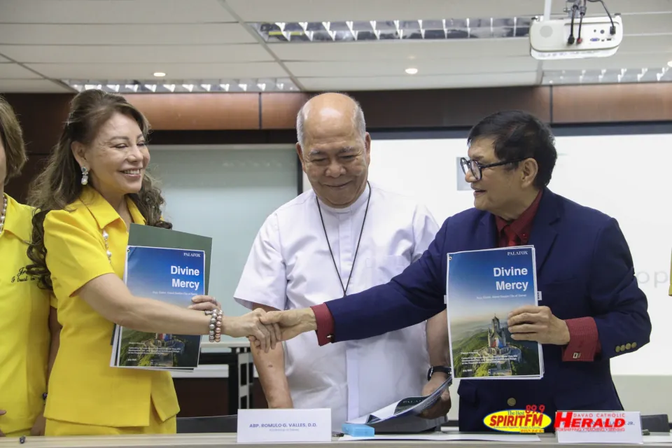 Divine Mercy Shrine Samal signing of Master Development Plan