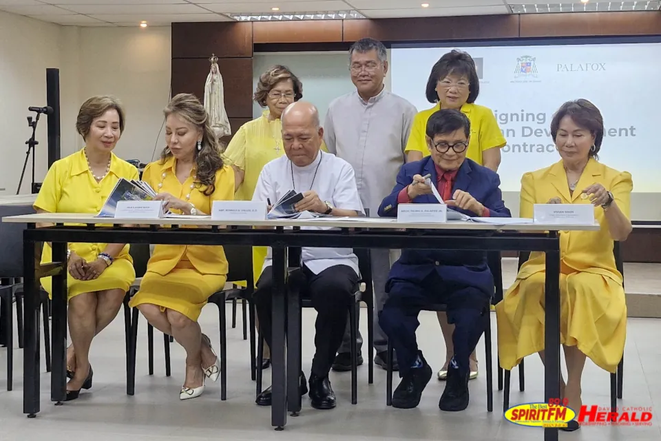 Divine Mercy Shrine Samal signing of Master Development Plan