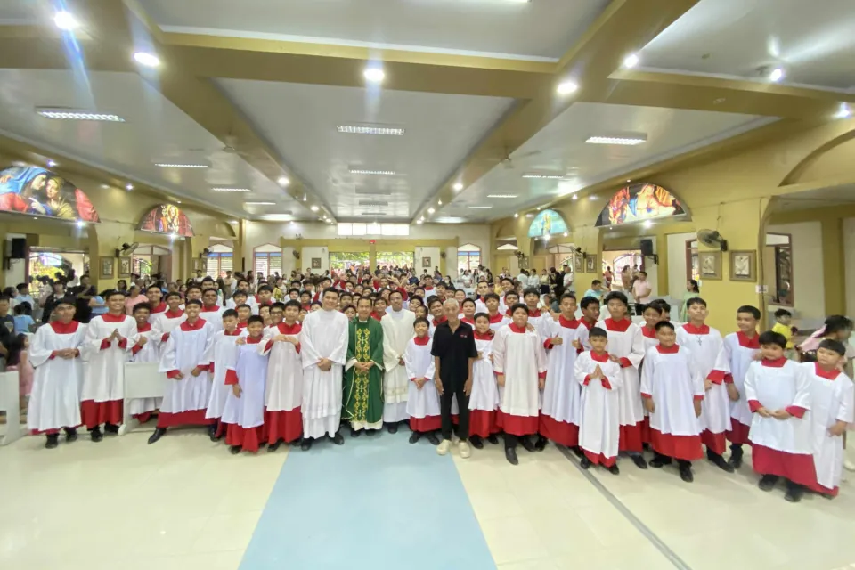 St. Mary of the Perpetual Rosary Parish Buhangin (SMPRP) altar servers sending forth 2025