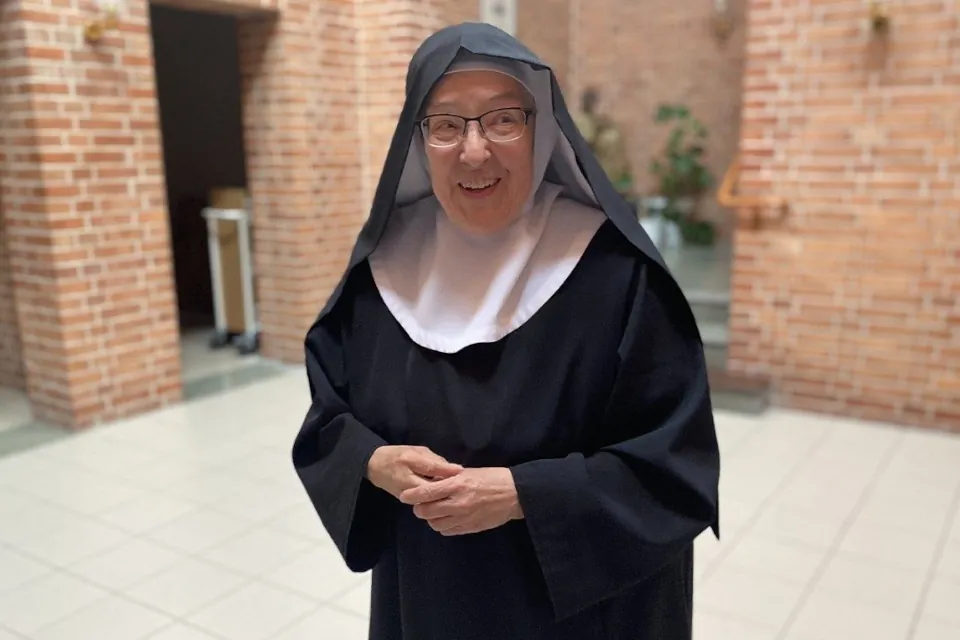 Sr Katharina at the Sacred Heart Convent in Sweden