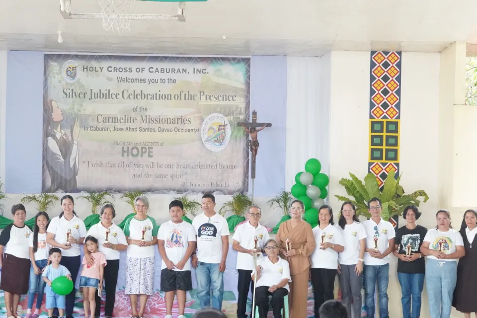 Carmelite Missionaries in Caburan silver jubilee 25 years 2025
