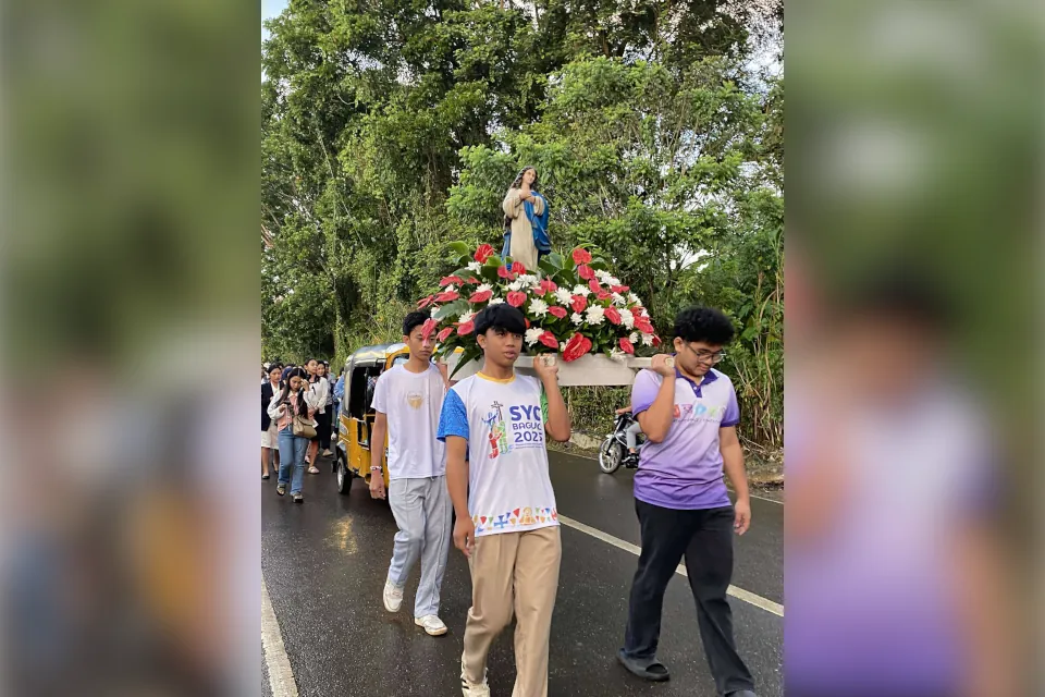 San Pedro Calungsod Parish Baguio Aurora Procession 2025