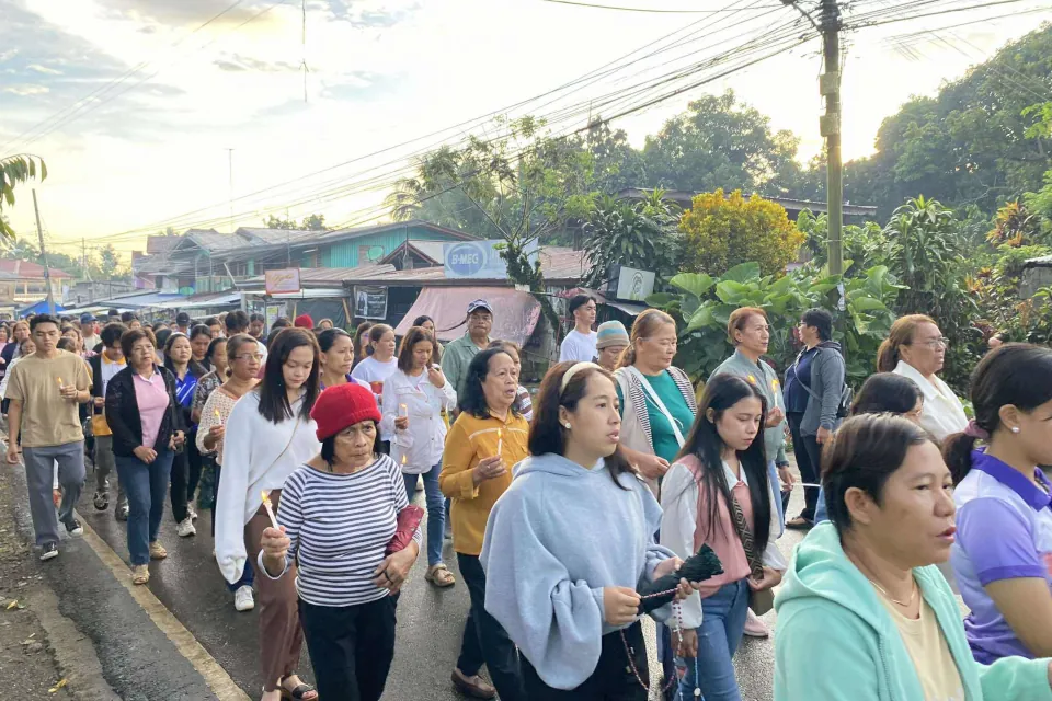 San Pedro Calungsod Parish Baguio Aurora Procession 2025