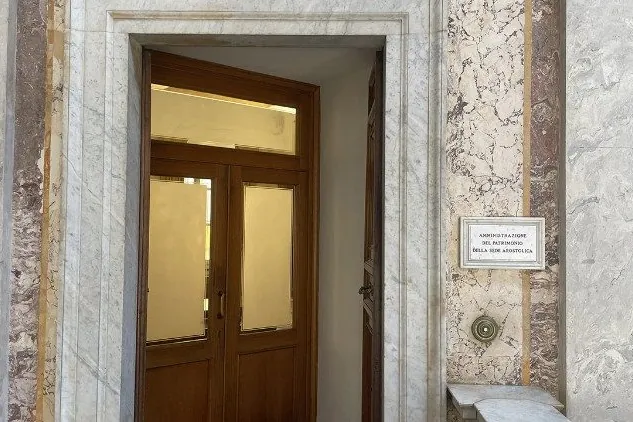 Entrance of the offices of the Administration of the Patrimony of the Apostolic See