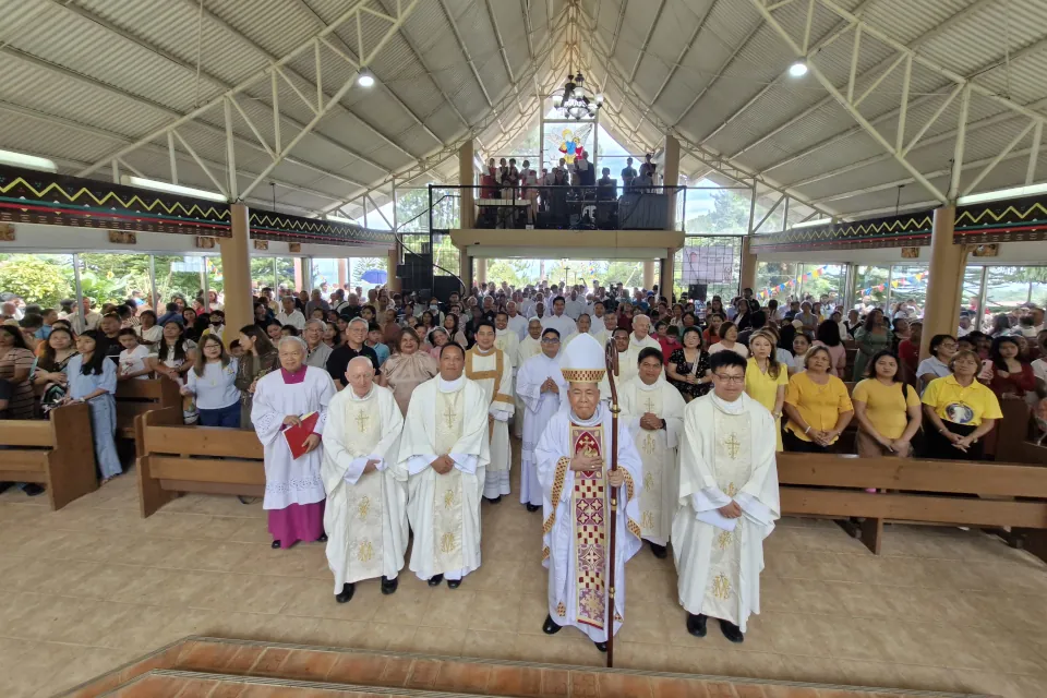 St Michael the Archangel Eden 67th fiesta 2025, establishment as quasi-parish, priest-in-charge installation
