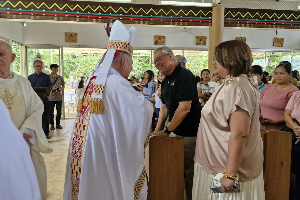 St Michael the Archangel Eden 67th fiesta 2025, establishment as quasi-parish, priest-in-charge installation