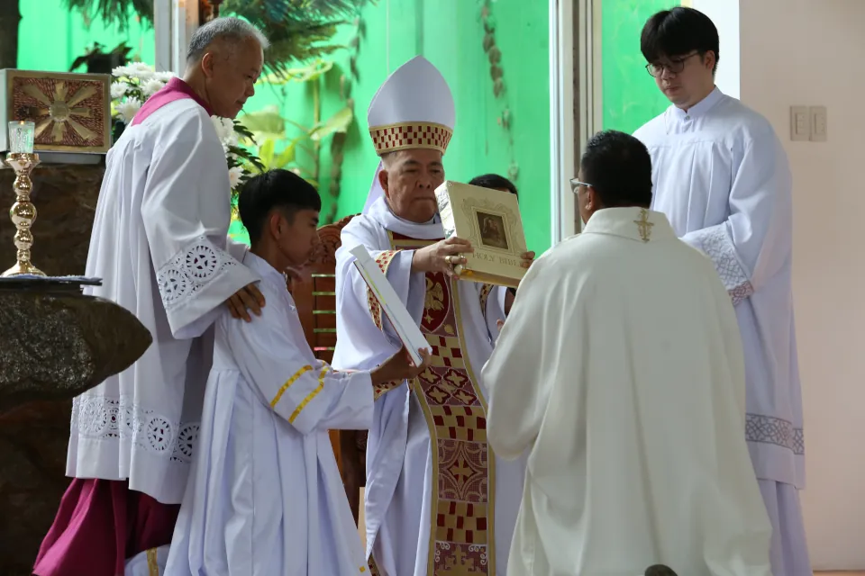 St Michael the Archangel Eden 67th fiesta 2025, establishment as quasi-parish, priest-in-charge installation