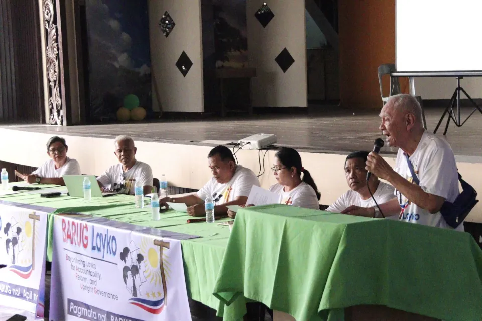 Photo taken last December 10, 2025, launching of Barug Layko Movement