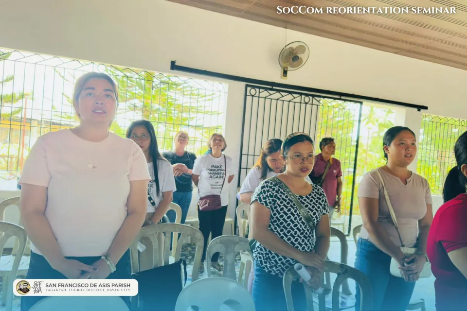 San Francisco de Asis Parish (SFDA) Parish SoCCom Reorientation Seminar 2026