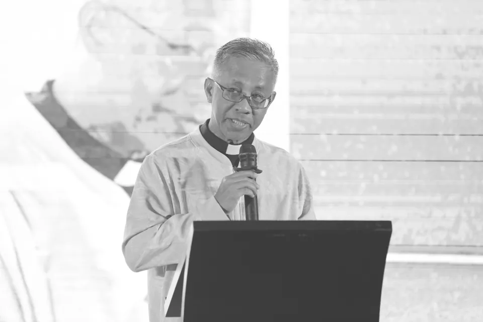 Welcome Message of Rev. Msgr. Julius Rodulfa, Vicar General during the 50th Sacerdotal Anniversary Thanksgiving Dinner of Abp Valles last April 9, 2026 at Dusit Thani