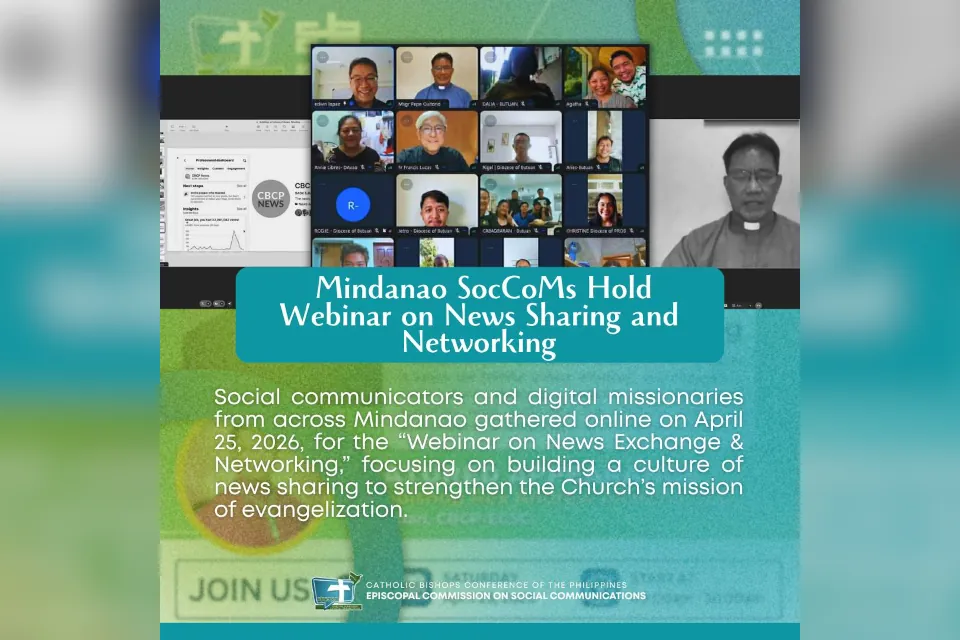 Mindanao Communicators Hold Webinar on News Sharing and Networking 2026 - ECSC