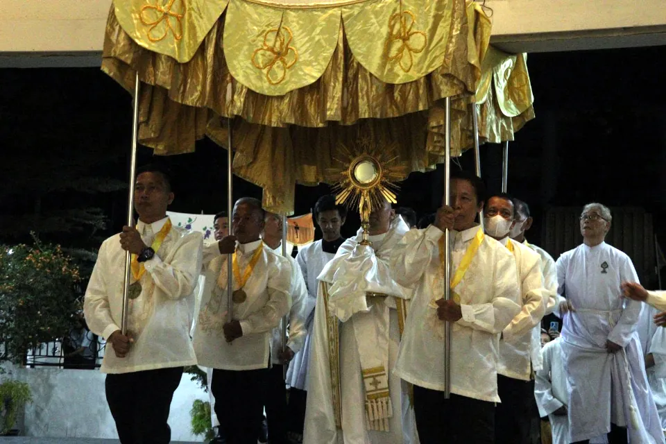 1st Eucharistic Procession Assumption Parish to San Pedro Cathedral 2026