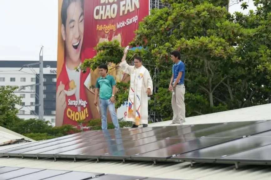 Davao Redemptorist Mission Community (DRMC) Solar Hybrid Systems blessing
