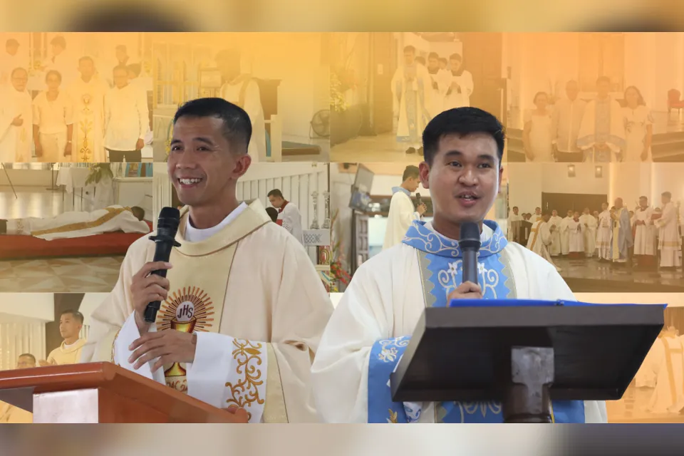 Fr. Resty Joy and Fr. Perry Neil new priests 2026