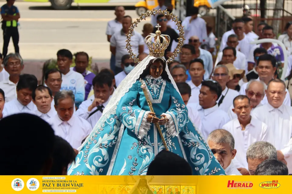 Nuestra Señora Dela Paz Y Buen Viaje (Our Lady of Peace and Good Voyage - Our Lady of Antipolo) pilgrim image, Davao City 2026