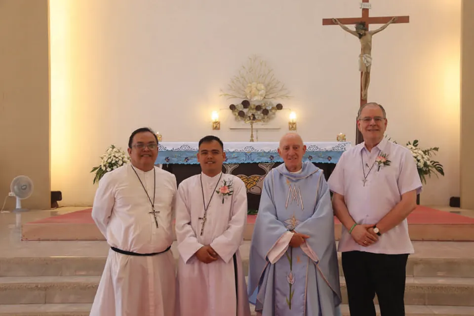 Brothers of the Sacred Heart - perpetual profession of religious vows of Brother Joel Compacion Añasco, S.C., and the 25th anniversary of the perpetual profession of Brother Romelito Tampos Valen, S.C.
